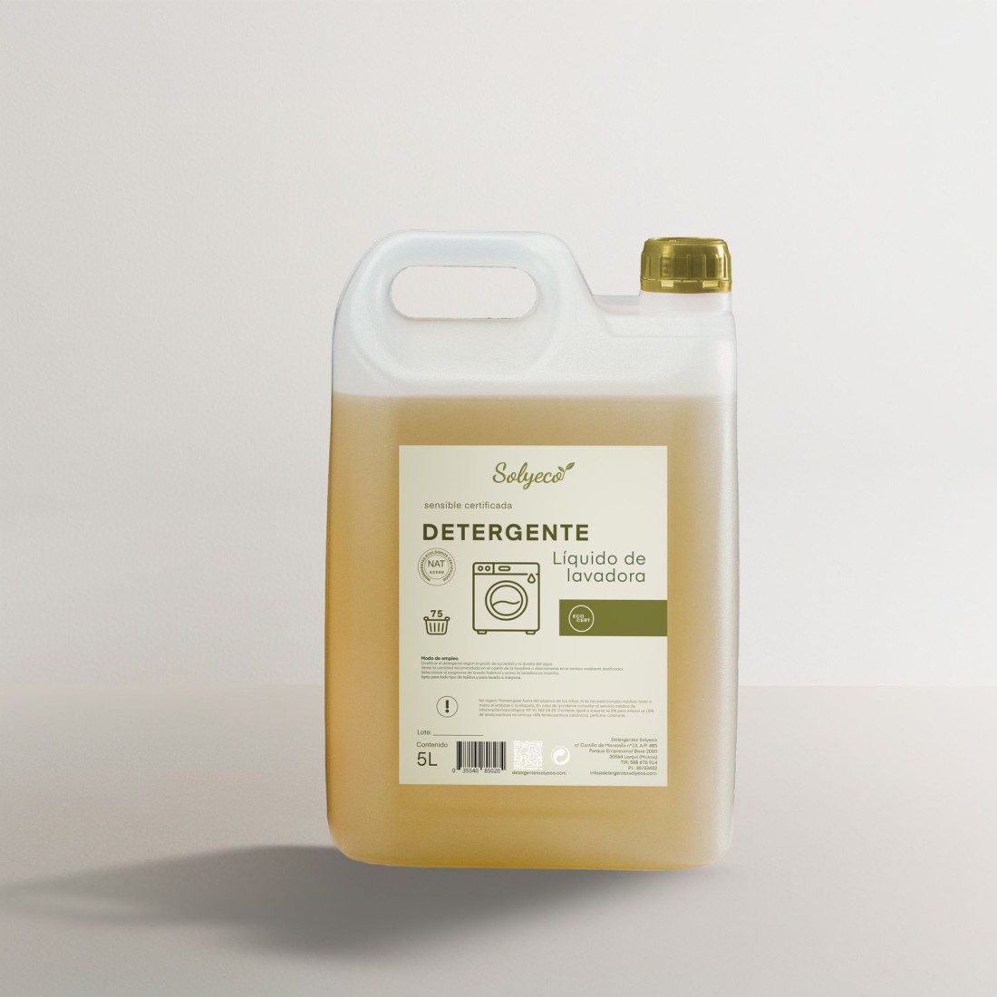 Detergente Líquido de Lavadora